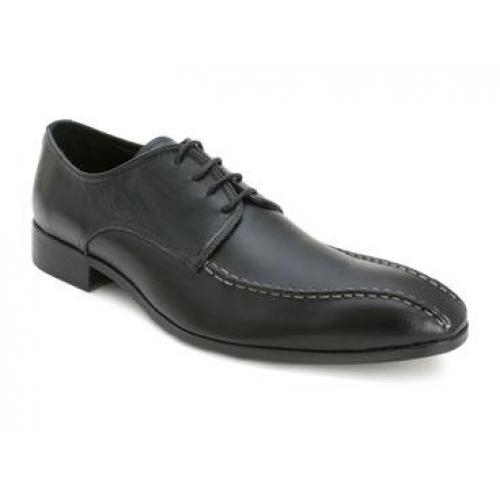 Bacco Bucci "Essex" Studio Black Genuine Soft Supple Calfskin Shoes